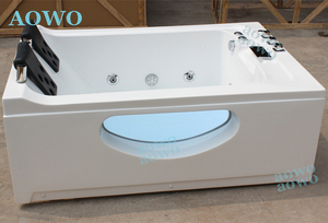 2 gonne <span class=keywords><strong>con</strong></span> pannello in vetro vasca idromassaggio idromassaggio piscine strutturali <span class=keywords><strong>bagno</strong></span> uso vasca idromassaggio jacuzzi interno spa testa terapia dell'acqua - Product Image 2