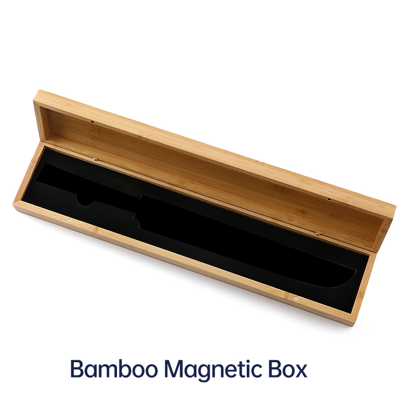 Yellow Bamboo Magnetic Box