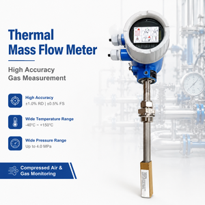 เครื่องวัดอัตราการไหลแบบเทอร์มอลแมสส์โฟลว์มิเตอร์ของ Endress Hauser ของแท้ 100% ความแม่นยำสูง สำหรับการวัดก๊าซอัดและก๊าซอุตสาหกรรม - Product Image 3