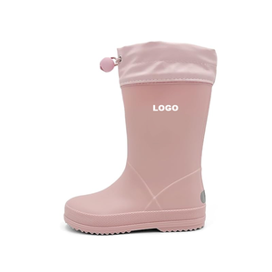 Bottes <span class=keywords><strong>de</strong></span> <span class=keywords><strong>pluie</strong></span> pour enfants, filles et garçons, bottes Wellington légères en PVC, bottes <span class=keywords><strong>de</strong></span> jardin imperméables, logo personnalisé - Product Image 3