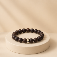 Bracelet de prière artisanal en bois d'agar de haute qualité, en forme de boule, pour le sommeil et la relaxation, cadeau idéal