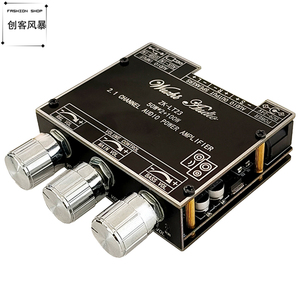 ZK-LT23 <span class=keywords><strong>2.1</strong></span> चैनल ब्लूटूथ ऑडियो एम्पलीफायर बोर्ड मॉड्यूल 50w + 50w + 100w सबवूफर ट्एस - Product Image 2