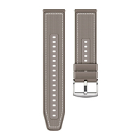 Bracelets de montre personnalisés 22 mm avec boucle à ardillon et logo, accessoires à remplacement rapide, bracelet de montre connectée sport en nylon tressé et silicone, étanche