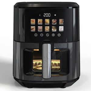 Aparato de cocina más nuevo superventas en EE. UU. Freidora de aire inteligente de 6,5 L sin aceite Pantalla táctil digital Visible Freidora de aire digital de 8L - Product Image 1