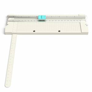 Tagliacarte piccola da 9 pollici A5 Mini taglia carta <span class=keywords><strong>con</strong></span> 2 fori per la presentazione <span class=keywords><strong>raccoglitore</strong></span> ad anelli (PT501) - Product Image 4