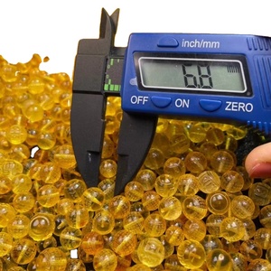 Bola de cuentas de ámbar Báltico pulido Natural de ámbar báltico de corte directo de fábrica YZ para oraciones - Product Image 5