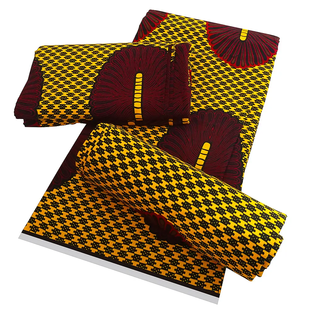 Горячая Распродажа 2020, ткань с африканскими восковыми принтами, 100% хлопок, восковая ткань с принтом для африканских женщин V926