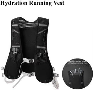 Outdoor Riding Running With Running Hydration Backpack Vest Waterproof Jogging Water Bottle Backpack Hiking Backpack - Product Image 4