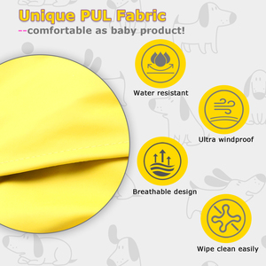 2025 sıcak satış köpek giysileri tedarikçiler şerit su geçirmez moda Pet yağmurluk ceket yansıtıcı Pet köpek yağmurluk - Product Image 2