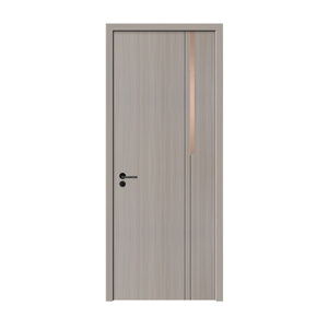 Vente directe d'usine porte en bois massif pour chambre à coucher porte intérieure design moderne noyau de porte de haute qualité porte intérieure en gros - Product Image 1