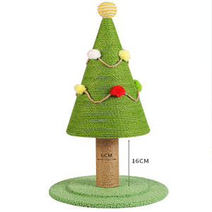 Árvore De Natal Gato <span class=keywords><strong>Scratcher</strong></span> Torre Verde Natural Sisal Gato Árvores E <span class=keywords><strong>Scratcher</strong></span> - Product Image 4