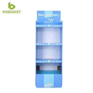 Dudukan display ritel bergelombang promosi dengan pemutar LCD untuk elektronik - Product Image 2