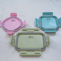 Conteneur transparent neuf pour la cuisine, stockage des aliments avec couvercle ventilé
