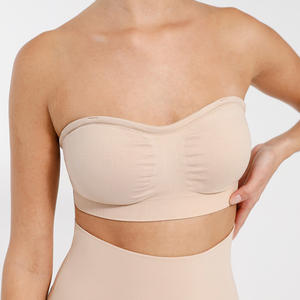 Soutien-gorge de soutien-gorge une pièce respirant sans couture sans bretelles pour femmes nouveau design - Product Image 4