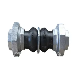 Carbon Steel Pvc Pipe Fittings Union Type Dn100 Bridge Floating Flange Single Arch Rubber Expansion Joint