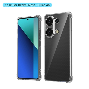 สี่มุมถุงลมนิรภัยกันกระแทกยางซิลิโคนนุ่มTpuเคสโทรศัพท์สําหรับ<span class=keywords><strong>Xiaomi</strong></span> Redmiหมายเหตุ 13 Pro 4Gฝาครอบด้านหลัง - Product Image 5