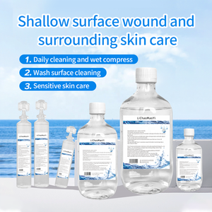 <span class=keywords><strong>Solution</strong></span> <span class=keywords><strong>saline</strong></span> d'usine OEM 0,9% 500 ml Portable jetable 5 ml Peut être atomisée dans les poumons Fabriqué en Chine - Product Image 1