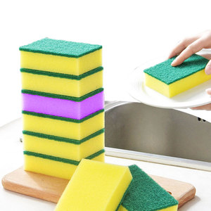 Bán buôn không đầu bọt biển cho nhà bếp làm sạch rửa chén miếng bọt biển dễ dàng để khô cọ rửa Pad bọt biển sạch nhà bếp - Product Image 3