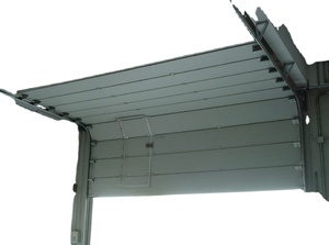 <span class=keywords><strong>Porte</strong></span> de <span class=keywords><strong>garage</strong></span> sectionnelle moderne en acier pour villa, anti-effraction, isolation thermique, surface finie, ouverture latérale électrique, couleur personnalisée - Product Image 5