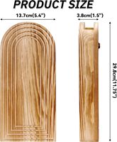 Ventes en gros d'usine, jardinières murales en bois, vases muraux en bois, décoration pour le salon, entrée de ferme, art rustique pour la décoration de la maison