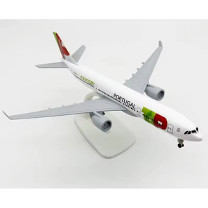 Modellino in Metallo Pressofuso di Aereo Airbus A330 TAP Air Portugal da 20cm con Carrelli di Atterraggio per Collezionisti - Product Image 5