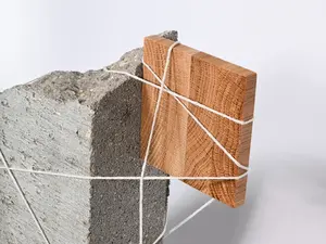 Ensemble de sous-verres en bois classique résistant à la chaleur avec base antidérapante Élégant et fonctionnel pour protéger les tables contre les déversements et les rayures - Product Image 3