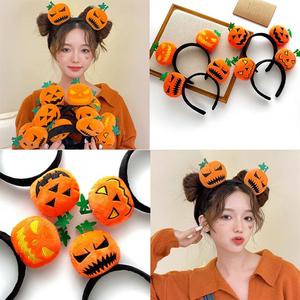 Diadema de calabaza linda para disfraz de Halloween, accesorio de moda para mujeres y niñas, ideal para cosplay. - Product Image 2