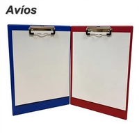 Portapapeles A4 de una Cara con Logotipo Personalizado, Portapapeles Metálicos para Documentos de Oficina, Escuela y Negocios