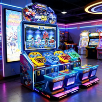 Machine de jeu d'arcade Mecha Racing Shooting à monnayeur, prise en charge de l'anglais, rentabilité élevée pour les centres de divertissement familial, multi-joueurs