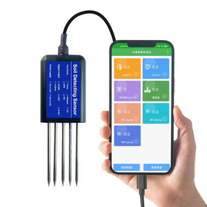 Di động USB Type-C 7 in1 đất cảm biến miễn phí Android <span class=keywords><strong>App</strong></span> dữ liệu đọc độ ẩm đất Tester NPK Ph Ec <span class=keywords><strong>Meter</strong></span> cảm biến dinh dưỡng - Product Image 3