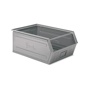 Contenedor Metálico Fami con Asas, Tamaño 5, Capacidad 88 Litros, Dimensiones 450x700x300 mm, Color Verde RAL6011 - Product Image 1