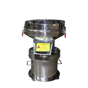 Pantalla de máquina de filtro de vibración de 450mm fabricante de tamiz de vino industrial de China