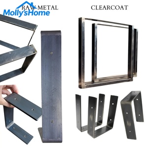 Pieds de table en métal pour mobilier <span class=keywords><strong>industriel</strong></span>, table de salle à manger en fer, table basse en acier pour appartement et hôtel - Vente en gros - Product Image 3