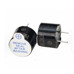 Zumbador Magnético Eléctrico Activo de 12*9.5mm, 5V DC, 2300Hz, 85dB, con Conexión DIP Interna, TMB12A05 FMB12A05 - Product Image 1