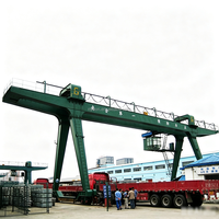 Grue portique intelligente à double poutre de 40 tonnes avec variateur de fréquence pour un levage fluide