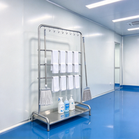 Support de nettoyage multifonctionnel en acier inoxydable 304 sur mesure, service personnalisé pour salles blanches GMP, laboratoires et industries alimentaires