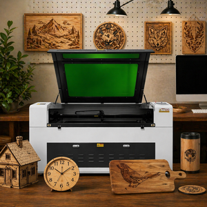 KH High-Accuracy CO2 Laser Engraving <b>Cutting</b> <b>Machine</b> 150W Water-Cooled Ruida Control System for Wood Acrylic Leather Plastic - Product Image 6