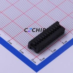 HX20012-24Y black Housing (Wire-to-Board / Wire-to-Wire) P=2mm Connector 2x12P 2mm 2mm 2 - Product Image 2