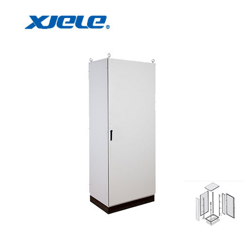 Floor Standing Unassembled Control Box Galvanized Steel Electrical Cabinet with IP55 Protection