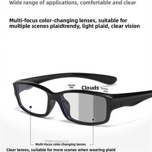 Gafas de Lectura Deportivas Multifocales Fotocromáticas de Moda 2025, TR90 Ultraligeras para Unisex - Product Image 3