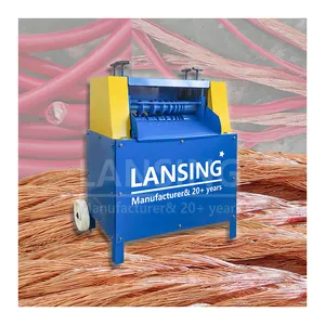 Lansing, máquina de reciclaje de cables de cobre de chatarra de 0,8-60mm, herramienta de pelado de cables, máquina cortadora de Pelacables de cobre para cortar
