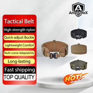 Cinturón Táctico de Nylon MOLLE Multifuncional, Ajustable y Transpirable para Deportes al Aire Libre - Product Image 1