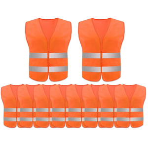 CITICITY Gilet réfléchissant, gilets de sécurité fluorescents, gilet haute visibilité avec bande réfléchissante pour l'extérieur - Product Image 2