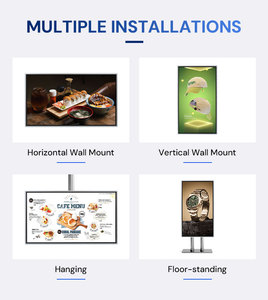 Pantalla de Publicidad Digital de 43 Pulgadas con <span class=keywords><strong>Software</strong></span> CMS de Control Remoto para Menú Digital de Restaurante y Montaje en Pared - Product Image 6