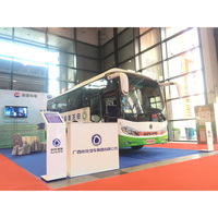 Bus Urbain Électrique à Faible Profondeur, Adapté à la Conduite en Classe B, 6m, 27 Passagers, 12-14 Sièges, Autonomie 350km, Batterie LFP