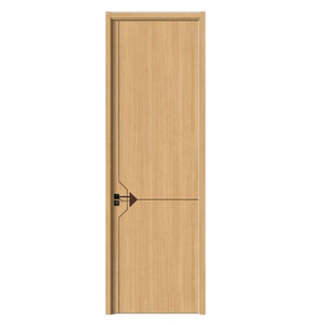 Puerta Interior Minimalista de Madera Contrachapada con Aislamiento Acústico, Superficie Acabada, Apertura Manual - Product Image 2