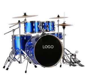Set Completo di Batteria per Adulti a 5 Pezzi con Supporti per Piatti, Sgabello, Pedale, Bacchette e Floor <span class=keywords><strong>Tom</strong></span> - Vendita all'Ingrosso/OEM/Prodotti Selezionati - Product Image 4