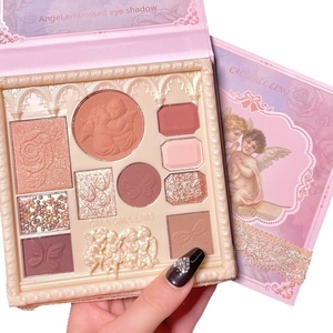 Palette de maquillage tout-en-un en gros : fards à paupières, blush, illuminateur, poudre compacte, fard à paupières hautement pigmenté - Product Image 4