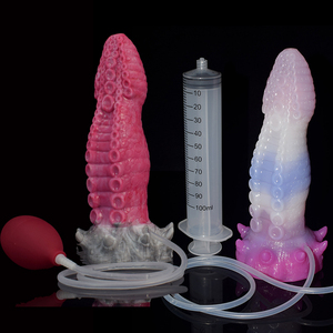 YOCY 割引価格 最新リアルペニスディルド ビッグアナルプラグ 動物射精セックストイ 男性女性向け - Product Image 6