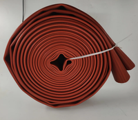 Tuyau d'incendie haute pression flexible et résistant de 2,5 pouces, recouvert de caoutchouc, personnalisable